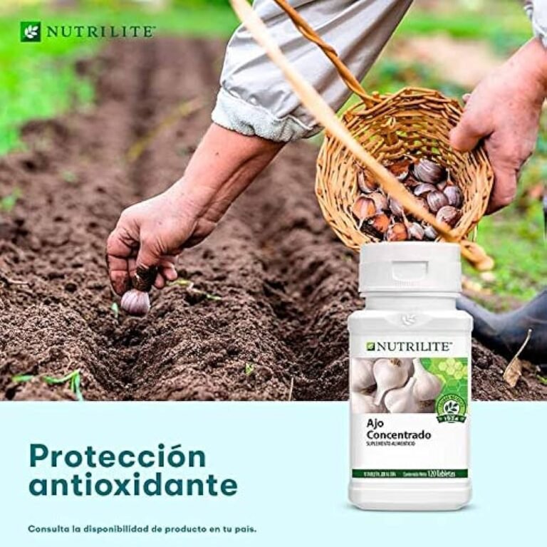 Descubre los Beneficios del Ajo Concentrado de Nutrilite